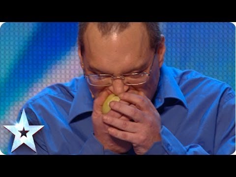Britain's Got Talent - Record Breaking Raw Onion Eater?