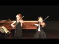 Bach Double with Marguerite and Julie