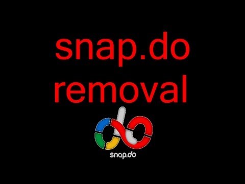 how to uninstall snap.do engine