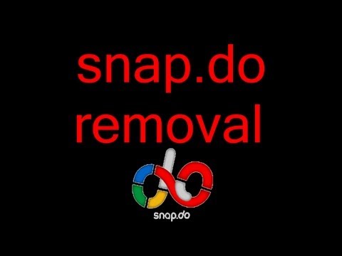 how to delete snap do from google chrome