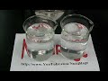 We take cubes of regular ice and cool them with liquid nitrogen. The ice made this way can be used to cool drinks and as long as you don't let the ice directly touch your mouth the drinks are safe. Once they warm back up to 0 degrees they can be treated exactly the same as regular ice. Alternatively, just use a straw when using ice of this type.