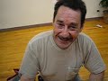 Peter Cullen, voice of Optimus Prime of the Transformers, mouths the words 