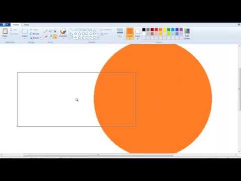how to zoom out in paint