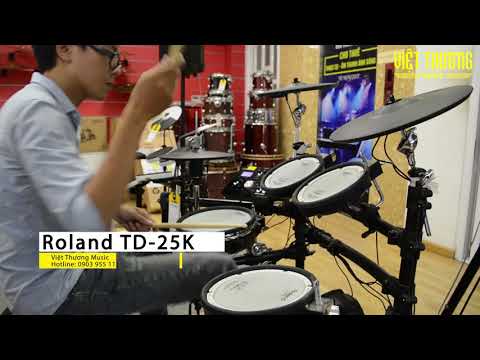 Demo sound tiếng bộ trống Roland TD-25K