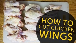 How To Separate A Whole Chicken Wing