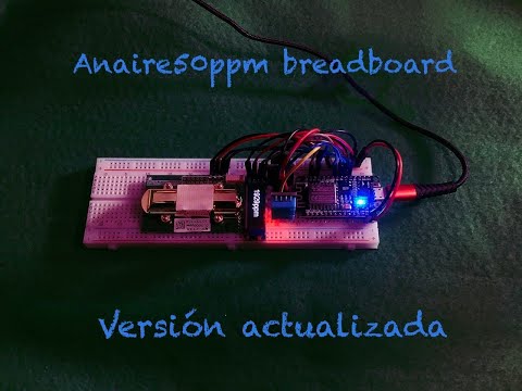 Montaje de Anaire50ppm Breadboard