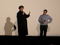 laurent boutonnat pr�sente son film giorgino � l'occasion de l'ultime projection de celui-ci au gaumont marignan le mardi 4 d�cembre 2007