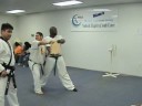 Round Kick Board Breaking