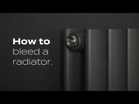 how to bleed the radiators in a house
