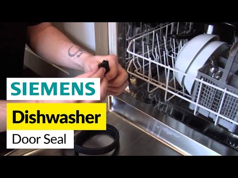 how to remove a dishwasher door