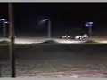 Sprintcar thru fence