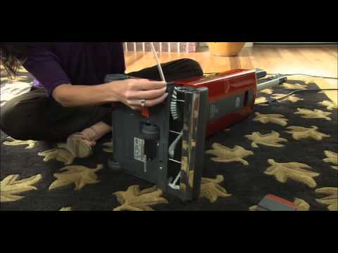 SEBO Australia | How To Replace AUTOMATIC X Worn Sealing Strip