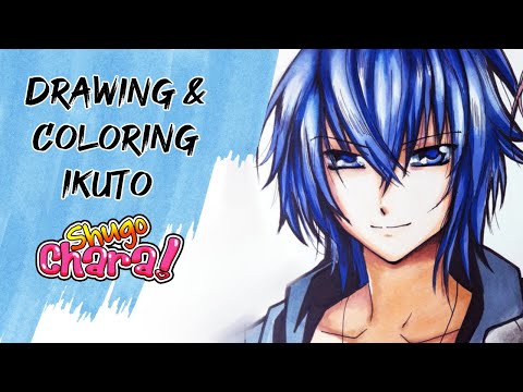 how to draw ikuto step by step