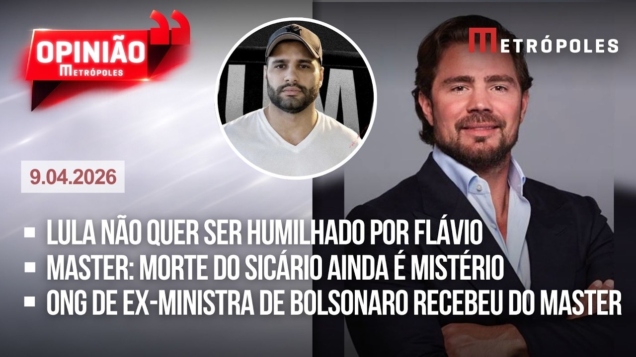 AO VIVO: Lula vai desistir para não ser derrotado por Flávio?/ Master: morte de Sicário é mistério