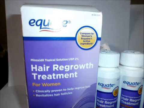 how to apply equate minoxidil