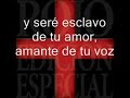 Rojo--Soy tuyo Hoy (Video Karaoke)