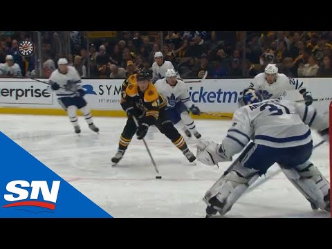Danton Heinen Splits Leafs Defenders And Dirty Dangles In Tight