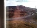 Light snow on a sunny day in Newfoundland