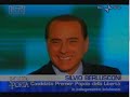 Silvio Berlusconi vince l'elezioni 2008 Porta a Porta