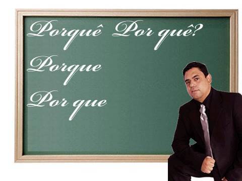 Português para concurso - Uso do porquê