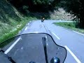 1/2 Going down Col de Rousset to Chamaloc on My Moto Guzzi