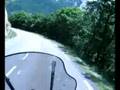 1/2 Going down Col de Rousset to Chamaloc on My Moto Guzzi