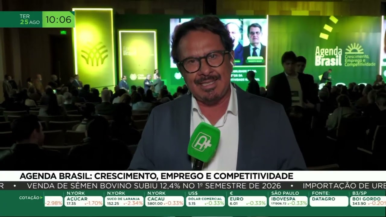 Agenda Brasil debate competitividade, emprego e futuro do agro