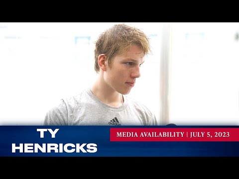 New York Rangers: Ty Henricks Media Availability | July 5, 2023
