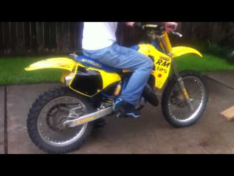 how to change oil on rm 125