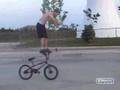 *-BMX 03-* BMX Flatland - Me doing a Bar Ride