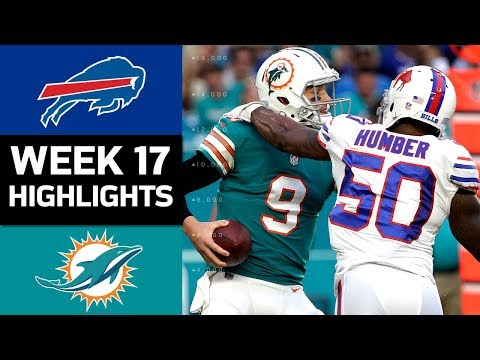 Video: Bills vs. Dolphins | NFL Week 17 Game Highlights