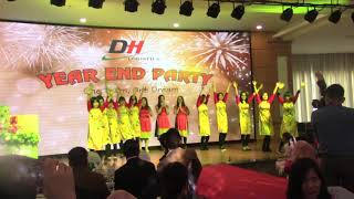 CaTập thể ca múa nhạc của DH logistics Hải Phòng tất niên 2017