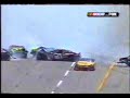 racer crashes