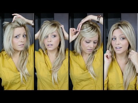 how to grow side bangs