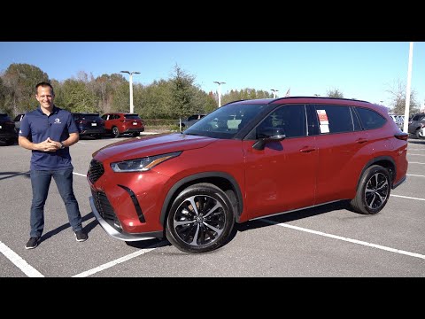 is the new 2021 toyota highlander xse the best sport suv to buy