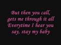 Stay My Baby (Karaoke)