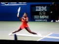 SERENA WILLIAMS DOES THE SPLIT - YouTube