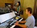 Panis Angelicus. Kristina  Andy performed this song for a wedding service on Sept 5th, 2009 at the Our Lady of the Miraculous Medal Church in Toronto, Ontario, Canada.