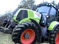 Ensilage  jaguar 900 & claas axion Partie 2