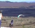 Paragliders over Mystic
