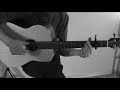 Twin Peaks Theme on baritone guitar