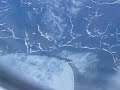 Flying over greenland
