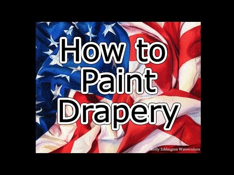 how to paint us flag