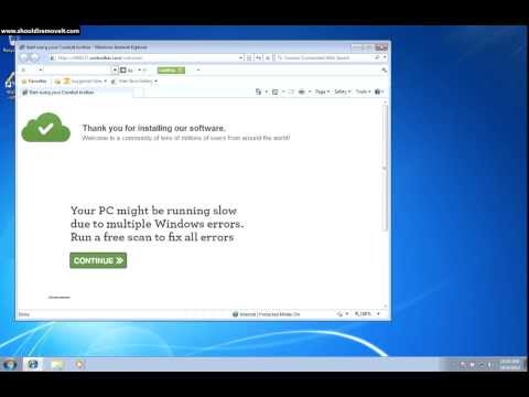 how to remove search protect from windows 7