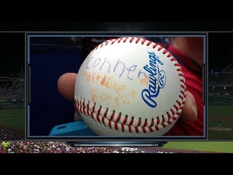 Video: Hudson nominated for Clemente Award