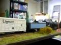 American Railroads 2-8-4 on my scatch built diorama