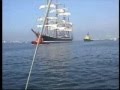 Grandes Veleiros passando a Barra de Aveiro