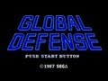 Classic Game Room - GLOBAL DEFENSE Sega Master System review
