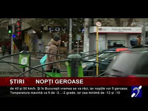 Nopți geroase, în următoarea perioadă