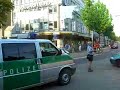 Autokorso in Karlsruhe